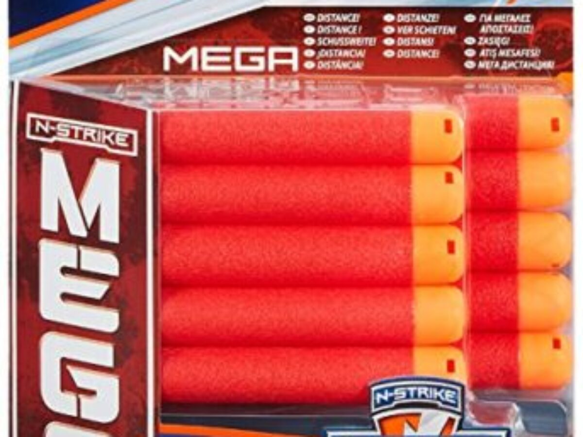 16 Pack Nerf N-Strike Replacement Nerf Guns Suction Darts Black Tip NEW Hasbro 